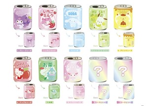 Clip Secret single item Happy Drink Sanrio Characters 10-types