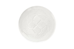 結　25.5大皿（白）
