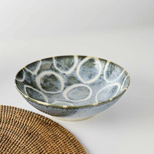 Mino ware Donburi Bowl Japanese Tableware Blue Made in Japan