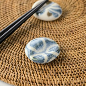 Chopsticks Rest Japanese Tableware Blue Chopstick Rest Made in Japan