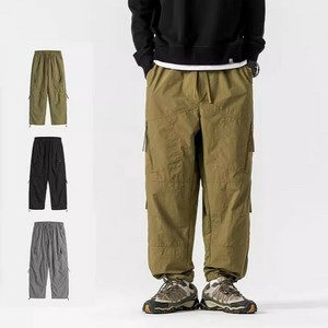 P18292メンズ 欧米風 アウトドア ボトムズ カーゴパンツ 2024新作春夏アンクルバンデッド 男女通用