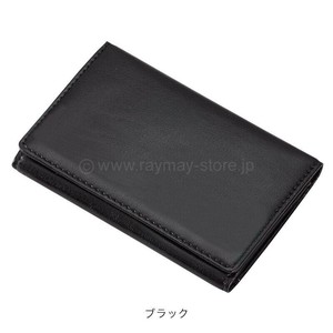 レイメイ藤井 GLOIRE メモホルダー付名刺入れ 合皮製 ブラック GLN1054B