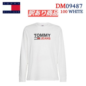 TOMMY HILFIGER(トミーヒルフィガー) 長袖 ロングTシャツ DM09487(訳あり商品)