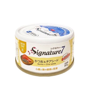 シグネチャー7　キャット　パティ　【月】　カツオ＆チアシード 80g