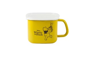 富士ホーロー　DYQ-KP　Winnie The Pooh 角型ストックポット