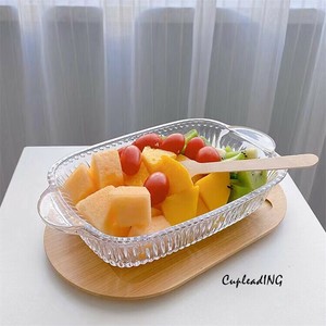 ◆◆大人気◆◆INSスタイル 浮き雕り 両耳ボウル 甘い果物皿 果物すくい