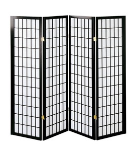 和風衝立4連　150cm　仕切り/パーテーション/目隠し/インテリア/家具
