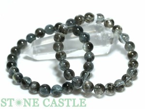 ☆高品質☆【ブレスレット】カラーチェンジアクアマリン キャッツアイ (約8〜8.5mm) 【パワーストーン】