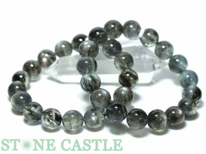 ☆高品質☆【ブレスレット】カラーチェンジアクアマリン キャッツアイ (約12〜12.5mm) 【パワーストーン】
