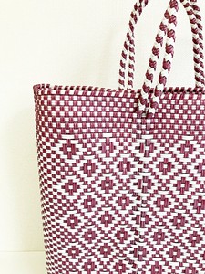 【再入荷】メキシコ製メルカドバッグ・DIAMOND（L）