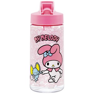 【公式】 ストローボトル 500ml 【マイメロディ うしろうしろ】 水筒 スケーター