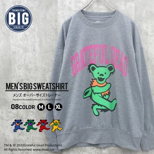 メンズ　GRATEFULDEAD　オーバーサイズトレーナー　「GF44-101」