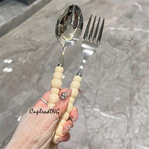 ＜人気商品＞早い者勝ち 食器 フォークスプーン 304 ステンレス フォークスプーンセット 家庭用スプーン