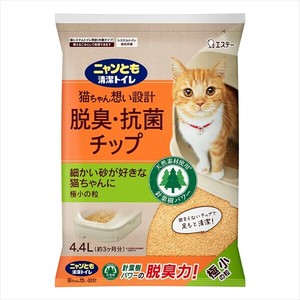ニャンとも清潔トイレ　脱臭・抗菌チップ　極小の粒 【ペット用品】