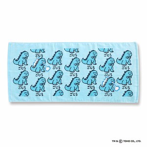 新仕様 【TOWEL】フェイスタオル/FACE TOWEL/汗拭き/スポーツ/ゴジラ