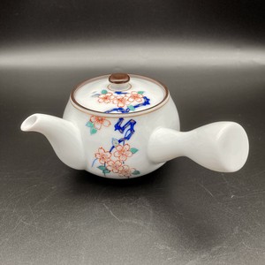 【日本製 有田焼】磁器窯変　ひさご桜　急須