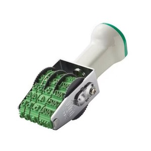 テクノタッチ回転印 本西暦日付 ゴシック体 4号 ニューパック式 TKP-NCR04