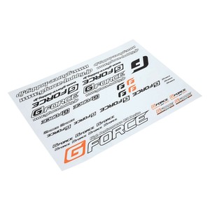 G-FORCE ジーフォース G-FORCE Decal Ver.2 G0280