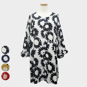 衬衫 Design 花卉图案 长衫
