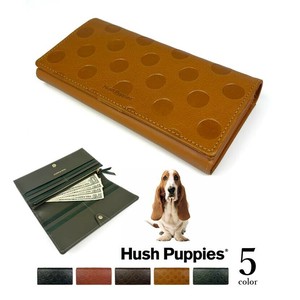 Long Wallet Genuine leather Polka Dot 5-colors