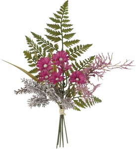 【造花】ドライベリーミックスバンドル　ピンク　FBC-8242P