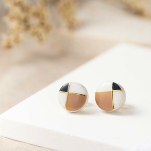 Mino ware Clip-On Earrings Earrings 10mm Made in Japan