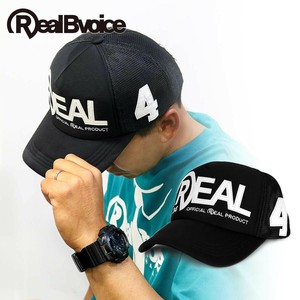 RealBvoice(リアルビーボイス) ENAMEL PATCH MESH CAP
