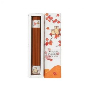 Incense Stick Owl MONO Red Leaves