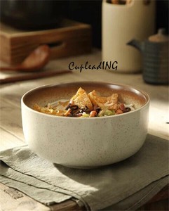 ＜人気商品＞INSスタイル カップラーメンボウル 食器 洗練された ラーメンボウル 汁麺ボウル 米茶碗 窯変
