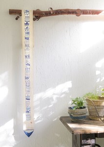 京都洛柿庵 洛粋　細タぺ　蕎麦猪口重ね タペストリー インテリア ギフト インバウンド観光客