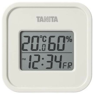 デジタル温湿度計　アイボリー TT588IV