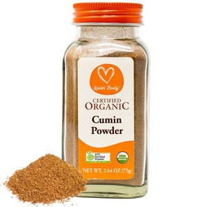 ラヴィンボディ 有機 クミンパウダー 75g オーガニック Organic CuminPowder