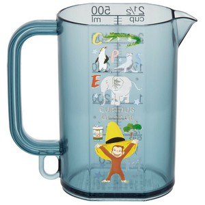 Measuring Cup Curious George Skater 500ML Made in Japan
