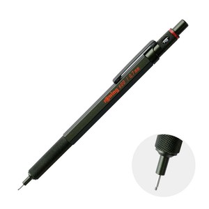 ホルベイン ロットリング 600 メカニカルペンシル カモフラージュグリーン 0.7mm 2114269(612906)