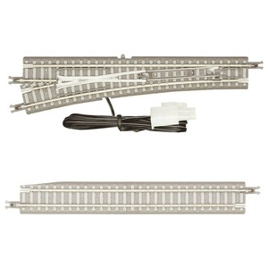 PCトラック 電動ポイントレール 110mm 左分岐 選択/非選択式1本 + カット済み110 1本 R055