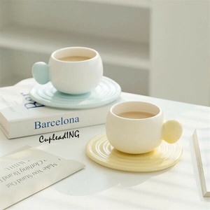 ＜人気商品＞INSスタイル コーヒーカップ 陶磁器カップ デザインセンス モランディ色 セット マグカップ