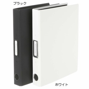 【予約販売】MONOCHROM A4S-2穴　パイプファイル3cm