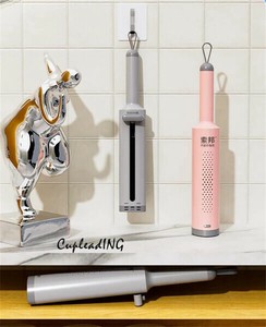 ≪予約商品≫早い者勝ち 怠け者用モップ ミニ 家庭用 デスクトップ清掃 汚れのない手 回転 モップ+フック