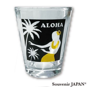 Drinkware black Hula Girl