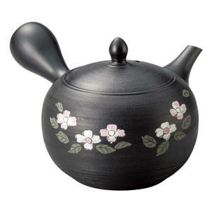 春秋黒3号松皮花水木急須 600cc Y-861