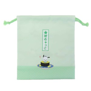 【巾着袋】ポチャッコ マチ付き巾着