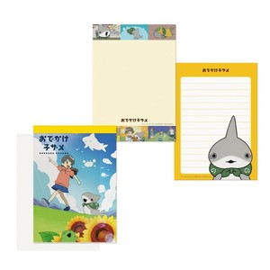 【メモ帳】おでかけ子ザメ A6メモパッド 子ザメA