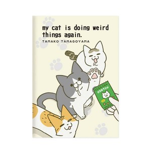 【横罫ノート】うちの猫がまた変なことしてる A5ノート うち猫B