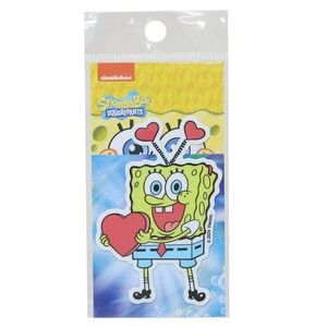 【ステッカー】スポンジボブ ダイカットミニステッカー ハート