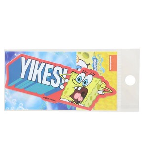 【ステッカー】スポンジボブ ダイカットミニステッカー YIKES!