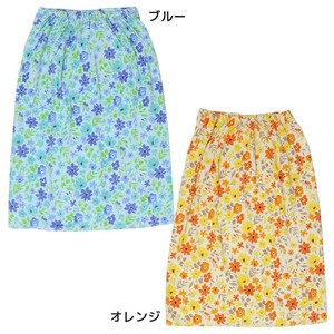 【ラップタオル】80cm丈巻き巻きタオル アクアフラワー