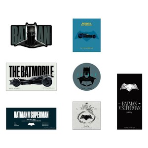 【ステッカー】バットマン ステッカーセット 85周年 BATMAN V SUPERMAN