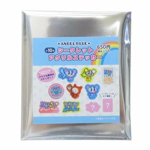 【ステッカー】エンジェルブルー シークレットアクリルステッカー 全10種