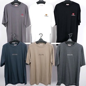 T-shirt T-Shirt Big Tee Short Sleeve Unisex Men's Cut-and-sew 6-colors