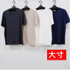 T 恤/上衣 针织衫 口袋 短袖 宽松T-Shirt 男女兼用 男士